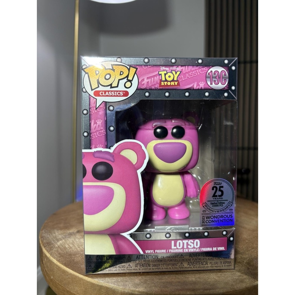 Funko Pop! Toy Story #13C Lotso 25th Anniversary Wondrous Convention Exclusive - Picture 2 of 10